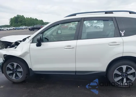 2018 Subaru Forester 2.5I z USA, uszkodzony, nr VIN JF2SJABC6JH402595